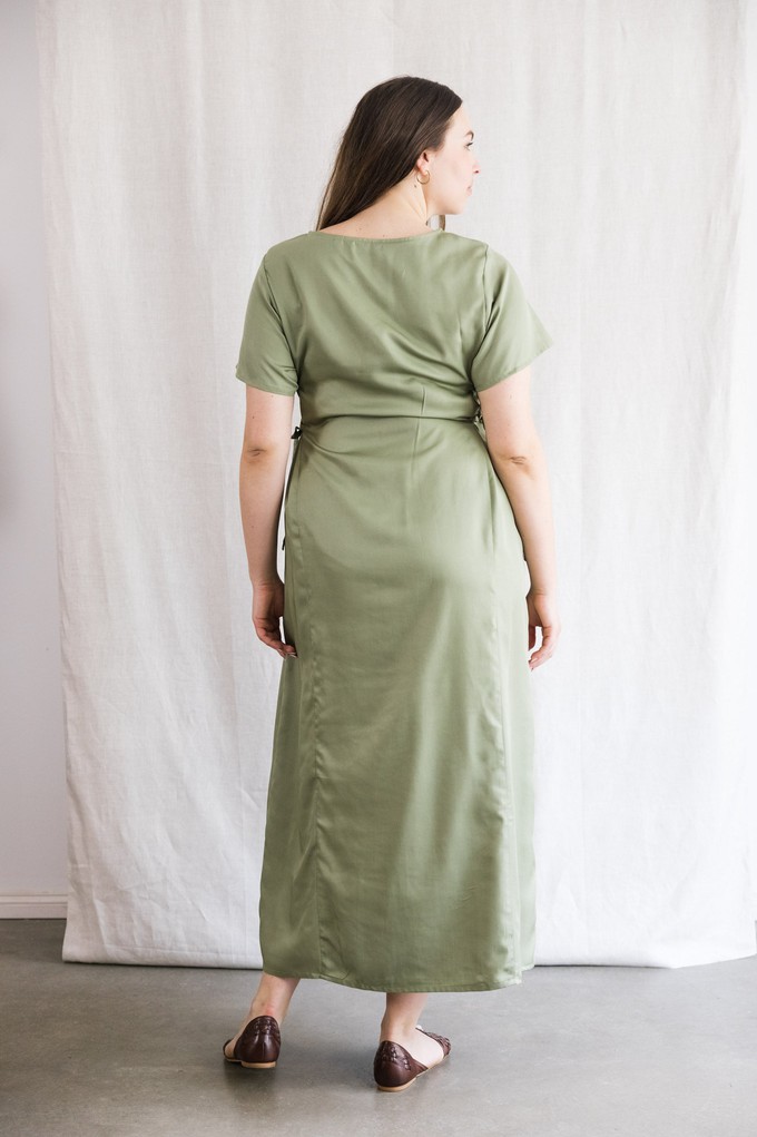 Modal Dress Ishani Matcha from Jyoti - Fair Works