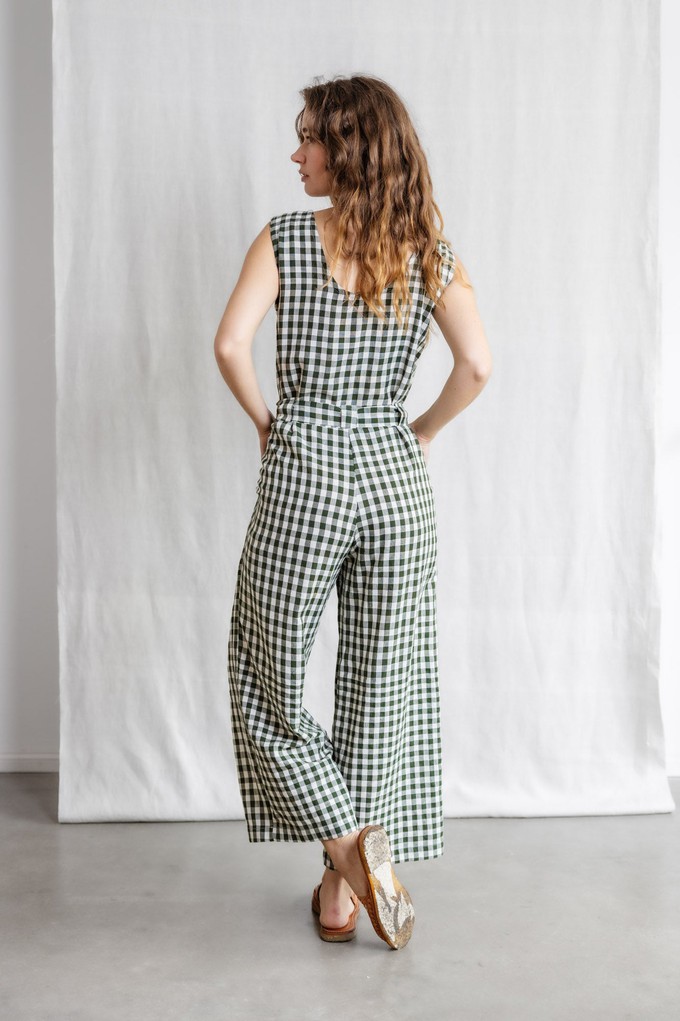 Cotton Jumpsuit Daksha Checks from Jyoti - Fair Works