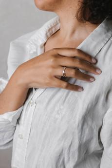 Ring Karana Silver via Jyoti - Fair Works