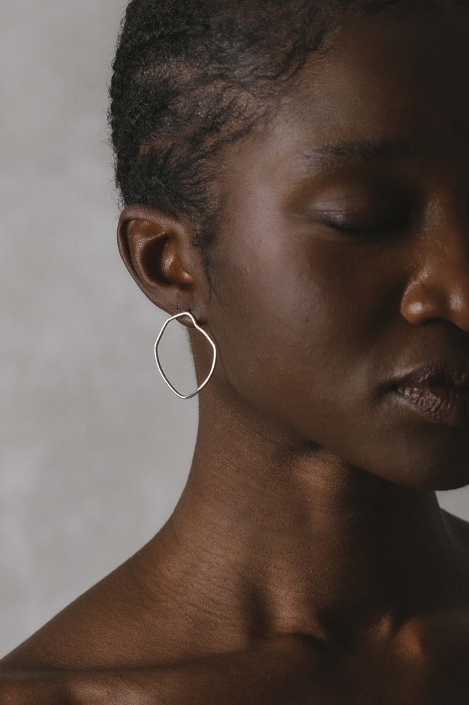 Earring Jaivik Brass from Jyoti - Fair Works