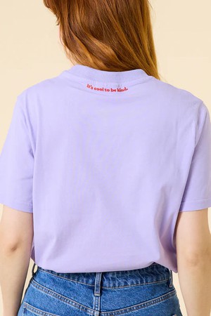 Popeia Organic Cotton T-Shirt Purple from Jyoti - Fair Works