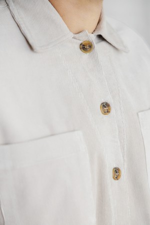 Organic Cotton Cord Shaket Kal Beige from Jyoti - Fair Works