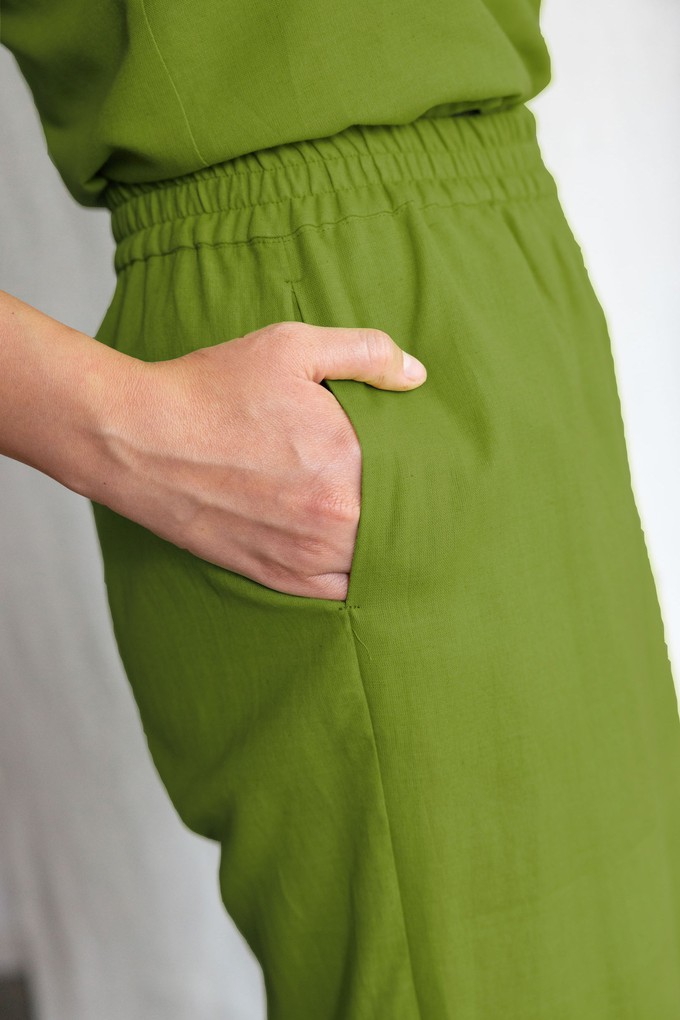 Bio-Baumwoll Hose Jayan Basilikum from Jyoti - Fair Works