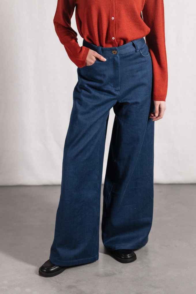 Organic cotton denim trousers Tarani Denim from Jyoti - Fair Works