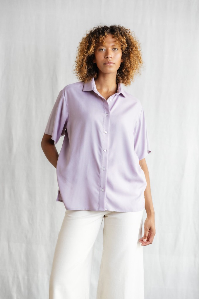 Ecovero Shirt Nehani Lilac from Jyoti - Fair Works