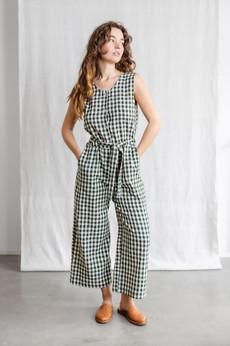 Cotton Jumpsuit Daksha Checks via Jyoti - Fair Works