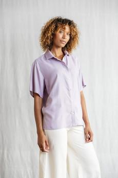 Ecovero Shirt Nehani Lilac via Jyoti - Fair Works