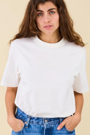 Popeia Organic Cotton T-Shirt White from Jyoti - Fair Works