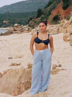 ANNA pants Blue via Kaly Ora