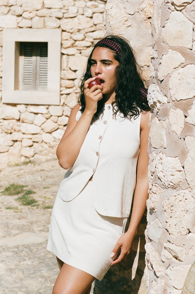 LIVIA top Beige from Kaly Ora