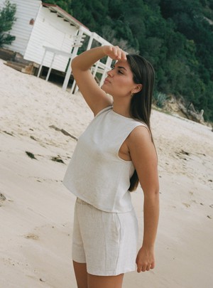 LEA short Beige from Kaly Ora