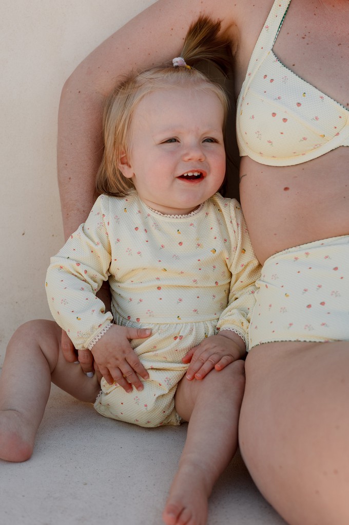 PICCOLA MIA Baby Romper  ‧  Lemon from Kaly Ora