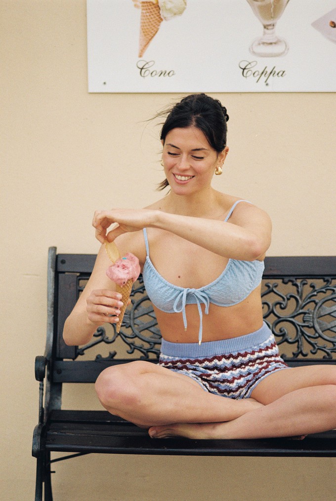 SUMBA Top ‧ Iris | Baby blue from Kaly Ora