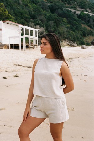 LEA short Beige from Kaly Ora
