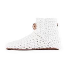 Snow Bamboo Wool Slippers | High Top from Kingdom of Wow!