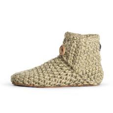 NEW Exclusive Floris x KOW Bamboo Wool Slippers in Winter Moss via Kingdom of Wow!