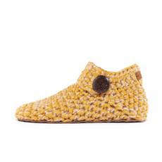 Butterscotch Wool Bamboo Ankle Booties via Kingdom of Wow!