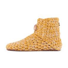 Butterscotch Bamboo Wool Slippers | High Top from Kingdom of Wow!