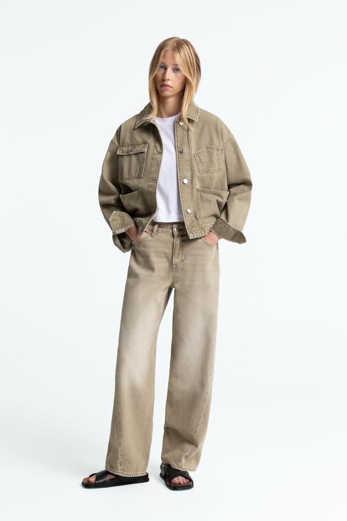 INGRID | RETRO BEIGE CLEAN from Kings of Indigo
