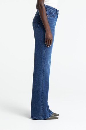 KUKIKO | COTTON FLEX MID BLUE from Kings of Indigo