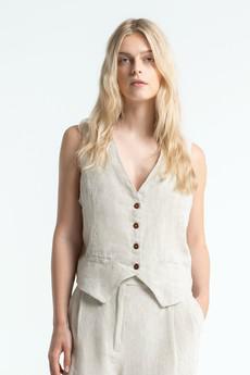 LUCIA | UNDYED LINEN via Kings of Indigo