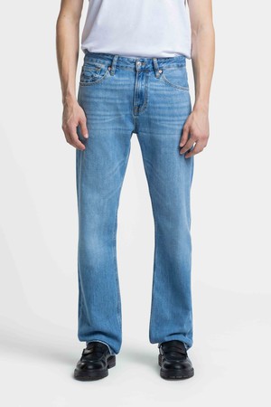 ISKANDER | NATURAL STRETCH MID WORN from Kings of Indigo