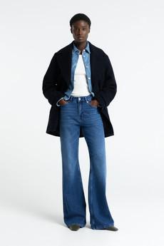 KUKIKO | COTTON FLEX MID BLUE via Kings of Indigo