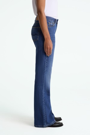 KUKIKO | COTTON FLEX 9.5OZ MID WORN from Kings of Indigo