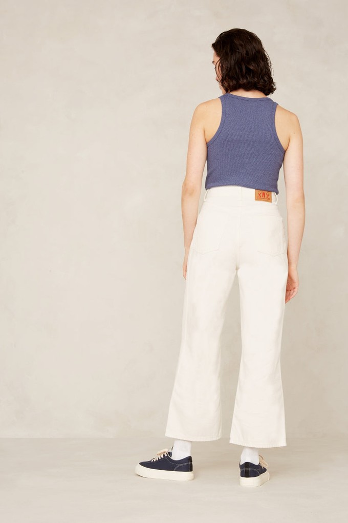 ELISABETH CROPPED | HOLO NON-DYED from Kings of Indigo