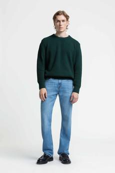 ISKANDER | NATURAL STRETCH MID WORN via Kings of Indigo