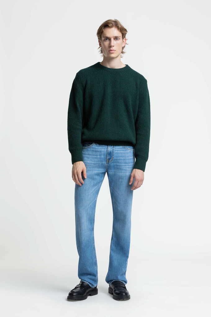 ISKANDER | NATURAL STRETCH MID WORN from Kings of Indigo