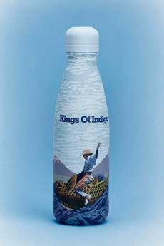 KOI Bottle Blue | DARK BLUE via Kings of Indigo