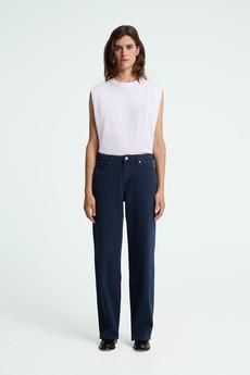JOAN | MID INDIGO CORD via Kings of Indigo