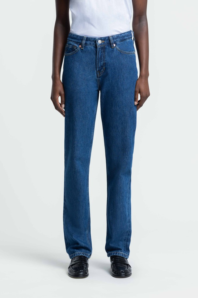 INOE | NATURAL STRETCH DARK WORN from Kings of Indigo