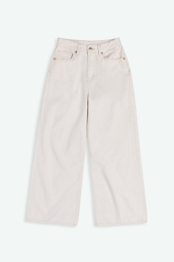 ELISABETH CROPPED | AMSTERDAM UNDYED from Kings of Indigo