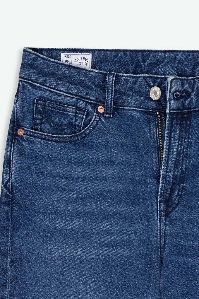 KUKIKO | COTTON FLEX MID BLUE from Kings of Indigo