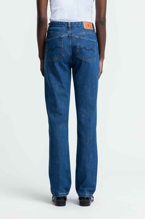 INOE | NATURAL STRETCH DARK WORN from Kings of Indigo