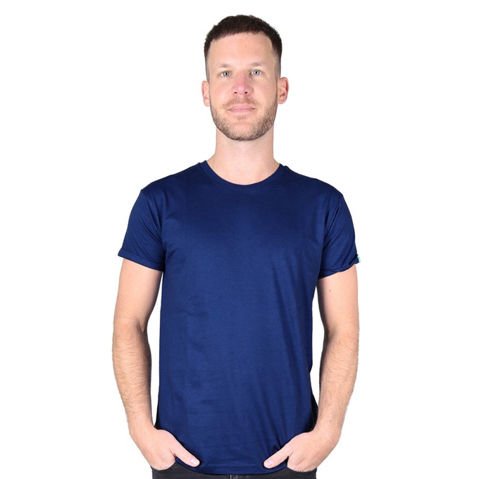 BASIC Men Shirt Saragossa Blue from Kipepeo-Clothing