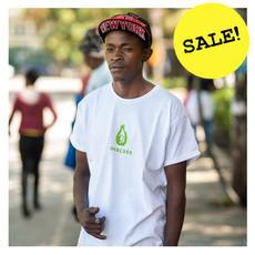 AVOCADO Men Shirt White via Kipepeo-Clothing