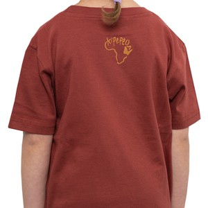 TWIGA Kids Shirt Marsala from Kipepeo-Clothing