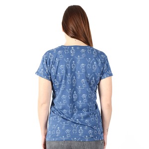 DANSI Women Shirt Blue from Kipepeo-Clothing