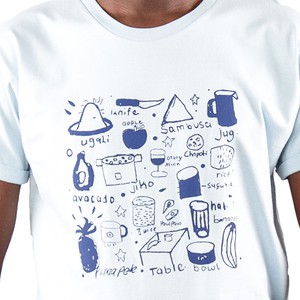 JIKONI Men Shirt Cerulean Blue from Kipepeo-Clothing