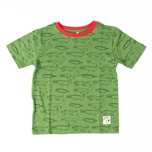 CROCODILES Kids Shirt Green from Kipepeo-Clothing