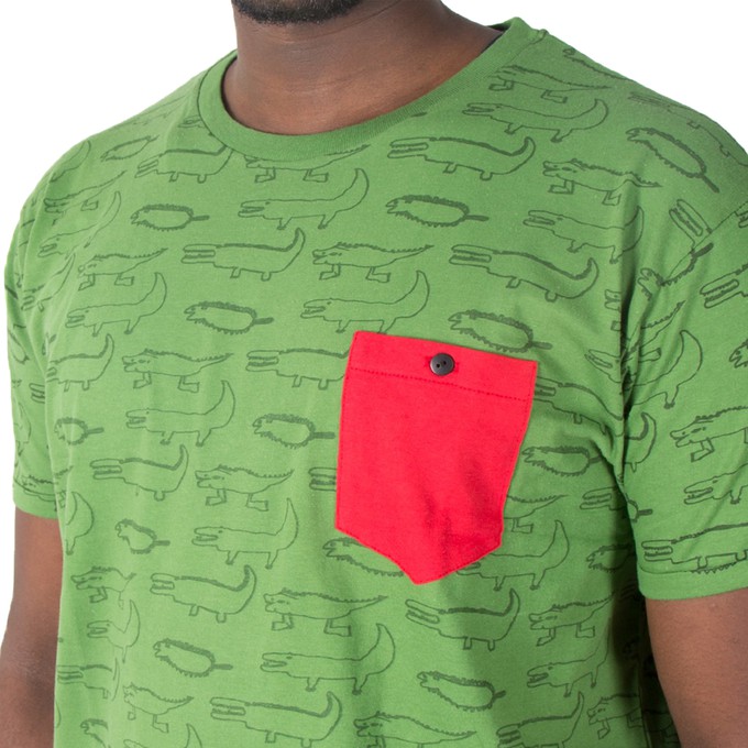 CROCODILES Men Shirt from Kipepeo-Clothing