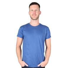 BASIC Männer T-Shirt Blau via Kipepeo-Clothing