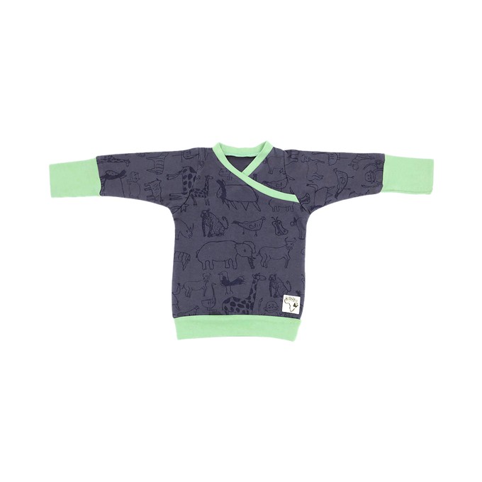 WANYAMA Baby Towel White from Kipepeo-Clothing