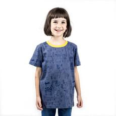WANYAMA Kids Shirt Charcoal from Kipepeo-Clothing