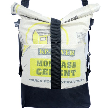 Backpack / Rollbag Yellow from Kipepeo-Clothing