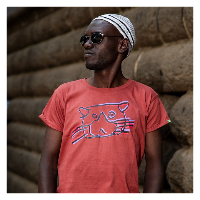 CAT Men Shirt from Kipepeo-Clothing