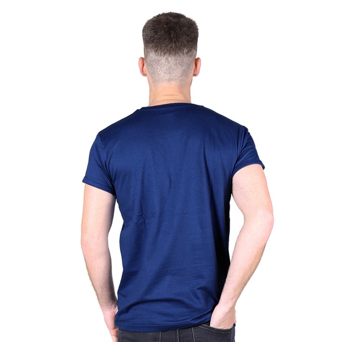 BASIC Men Shirt Saragossa Blue from Kipepeo-Clothing
